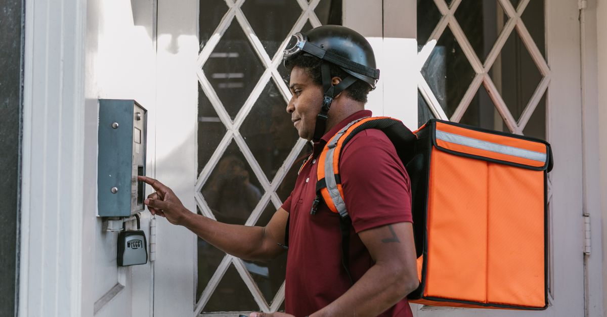 locksmith unlocking front door — Closter Locksmith